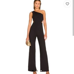 Susana Monaco black jumpsuit size small